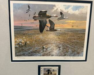 John P Cowan 1986 Waterfowl Stamp Print