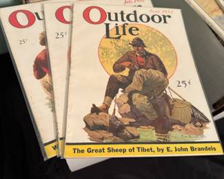 1930's Outdoor Life Magazines