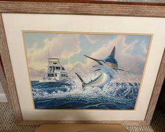 Herb Booth Limited Edition Serigraph Framed & Numbered