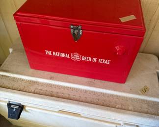 Lone Star Metal Cooler