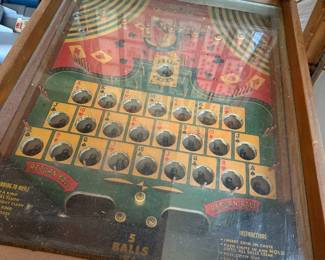 Jolly Joker Vintage Pin Ball Card Machine
