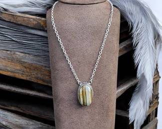 Rhyolite Jasper Necklace Tested 