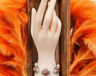 Red Sunstone Bracelet Tested 