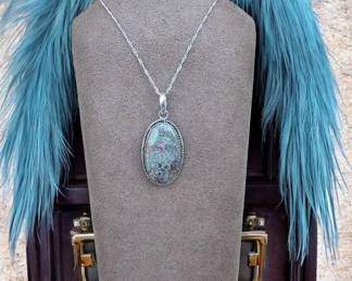 Ruby In Fuchsite Necklace Tested