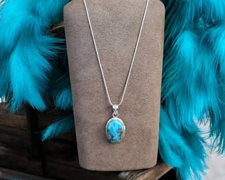 Republic Larimar Necklace Necklace 