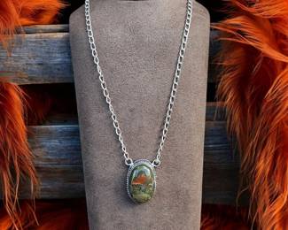 Unakite Necklace Tested
