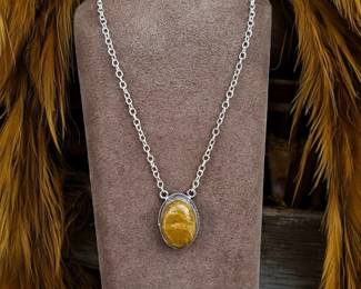 Ghost Eye Jasper Necklace Tested 
