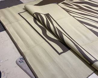 8x16 reversible patio camping rug$25