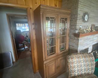 Lighted China cabinet $200