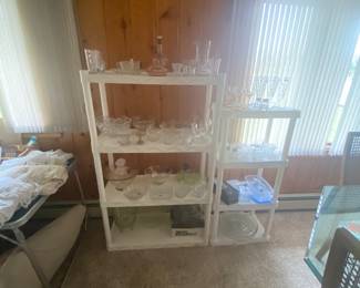 Vintage glassware and depression