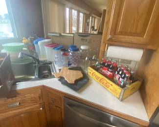 Collectible Coke bottles