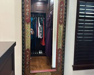 Hand painted mirror 