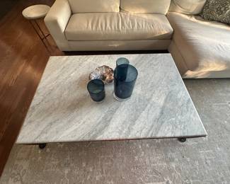 Top view of coffee table