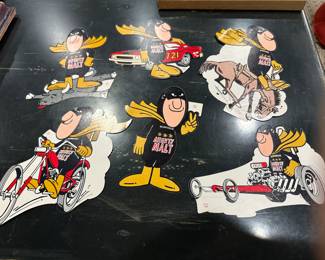 Budweiser mighty malt stickers