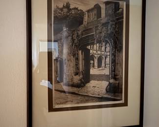 Lucy Garnot etching