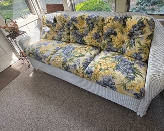Wicker Couch