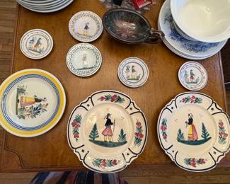 Butter Pats.  Plates. And more 