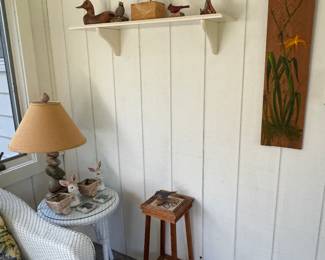 Hand Carved water fowl and Birds 
Stone sculptures 