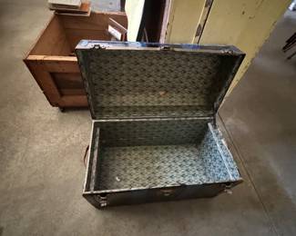Old metal Trunk 