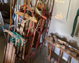 Nice Vintage Sleds 