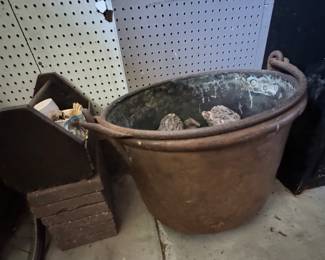 Large Copper Kettle