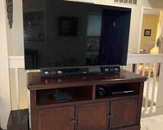 TV 55”
TV STAND 50” L x 20” W x 30” H