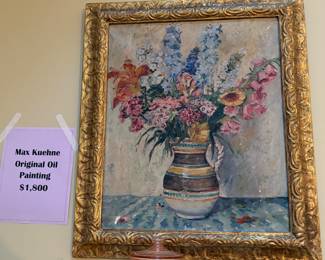 Max Kuehne Original Oil Painting
Rare find
