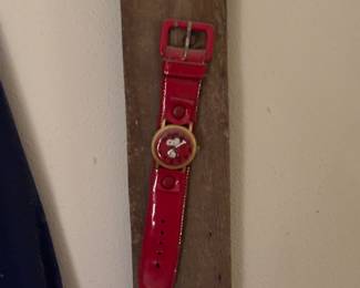 Vintage Snoopy watch