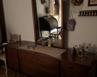 MCM Dresser and Mirror
Part of 6 pc set