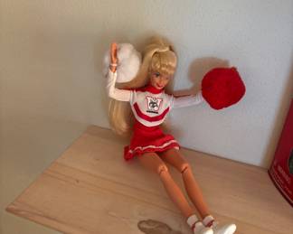 VintageWisconsin cheerleader Barbie