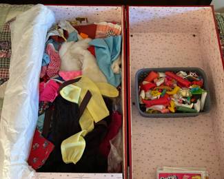 Vintage 1960s Barbie clothes and accessories