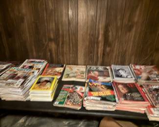 Vintage and antique magazines