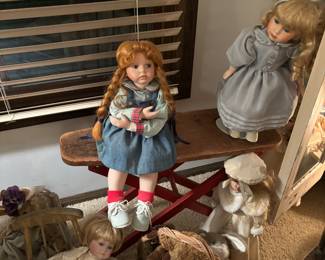 Antique Wooden Child’s Ironing Board