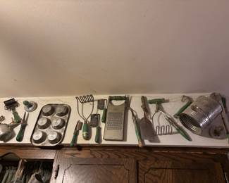 Antique and vintage kitchenware