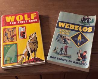 Vintage Boy Scout manuals