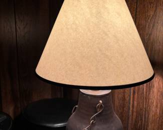 Vintage Metal Lamp 