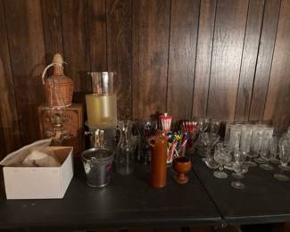 Vintage barware 