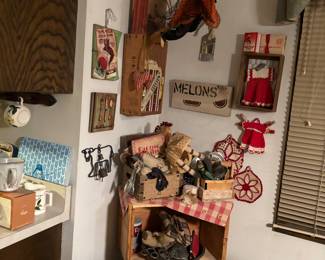 Vintage and antique items and decor
