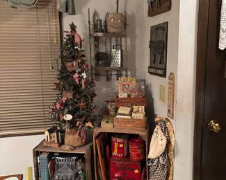 Vintage and antique items and decor