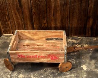 Vintage wooden wagon