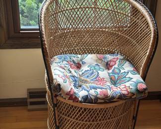 Children’s wicker chair