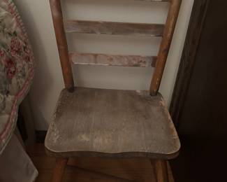 Antique side chair