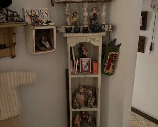 Vintage wood shelf and Decor