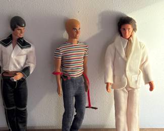 Vintage  1960’s Ken dolls with the original clothing