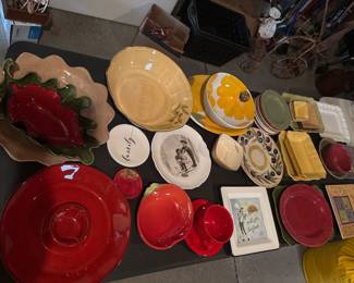 Beautiful serving ware
A lot Made in Italy
A lot of Crate & Barrel