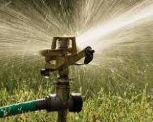 Sprinklers, hoses, outdoor gear