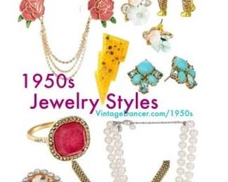 Vintage 1950s - 1970s Jewelry