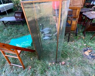 Vintage display cabinet