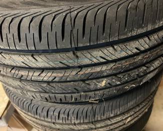 New tires/wheels for Honda Accord. Four available. Highest bid at 2pm on Saturday, September 27th. Cash. Text 205-567-5211 with questions. Minimum bid must be met. Starting bid $1,000. 