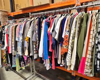 Various womens, mens, and boys clothing . lots are NWT. 